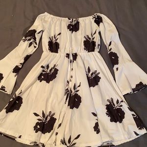 Off the shoulders dress